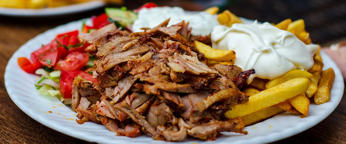 Kebab-Gerichte